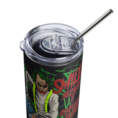 Joker Firefighter tumbler 20oz