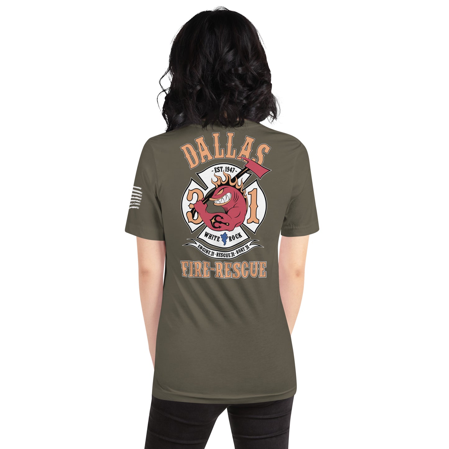 Dallas Fire Rescue Station 31 T-Shirt, Premium Material (Bella Canvas)