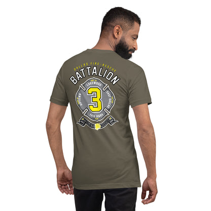 Dallas Fire Rescue Battalion Chief 3 T-Shirt, Premium Material (Bella Canvas)