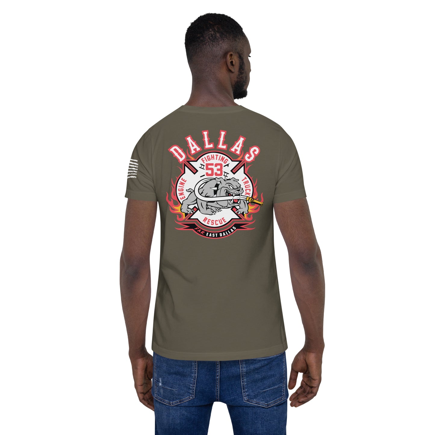 Dallas Fire Rescue Station 53 T-Shirt, Premium Material (Bella Canvas)