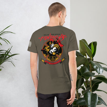 Dallas Fire Rescue Station 45 T-Shirt, Premium Material (Bella Canvas)