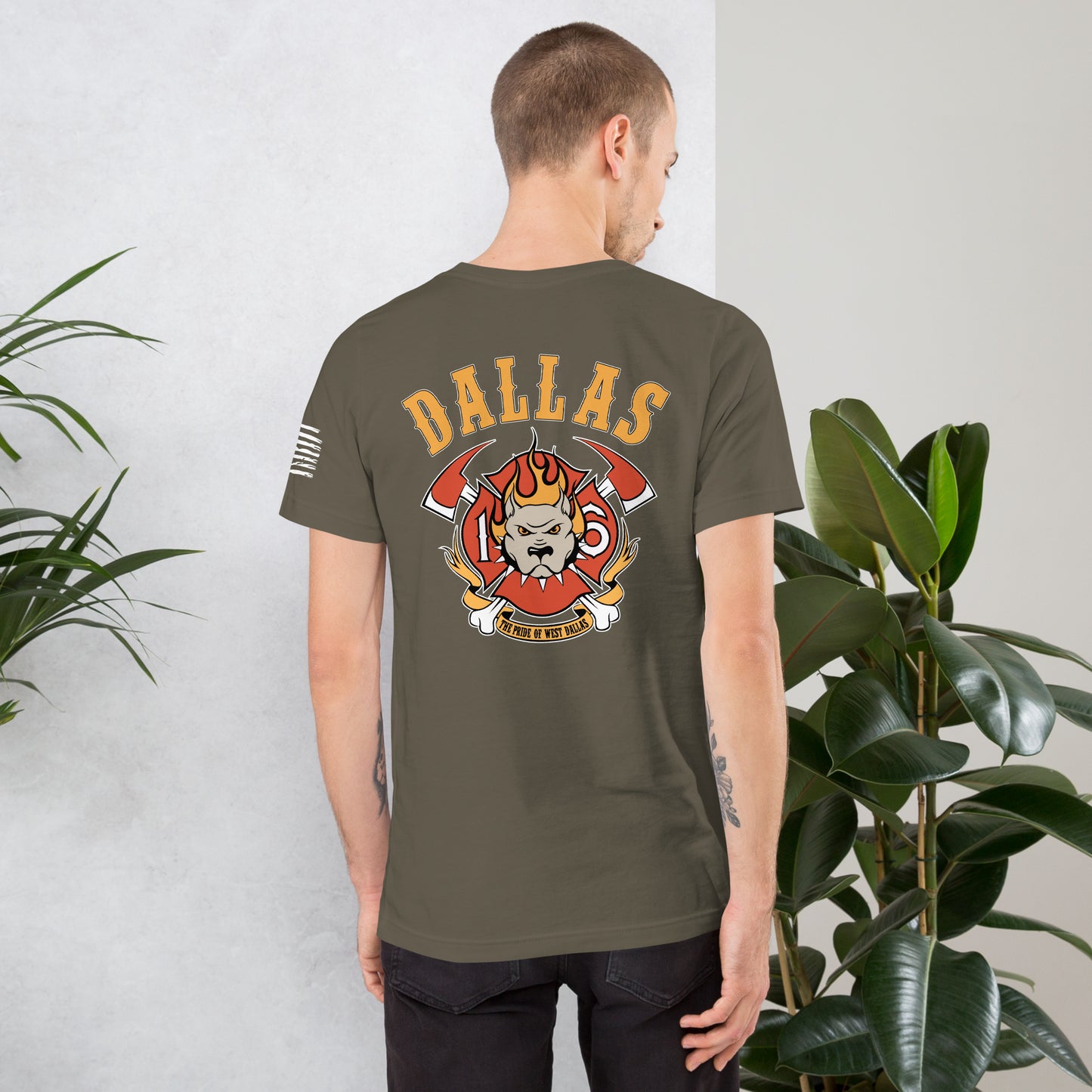 Dallas Fire Rescue Station 16 T-Shirt, Premium Material (Bella Canvas)