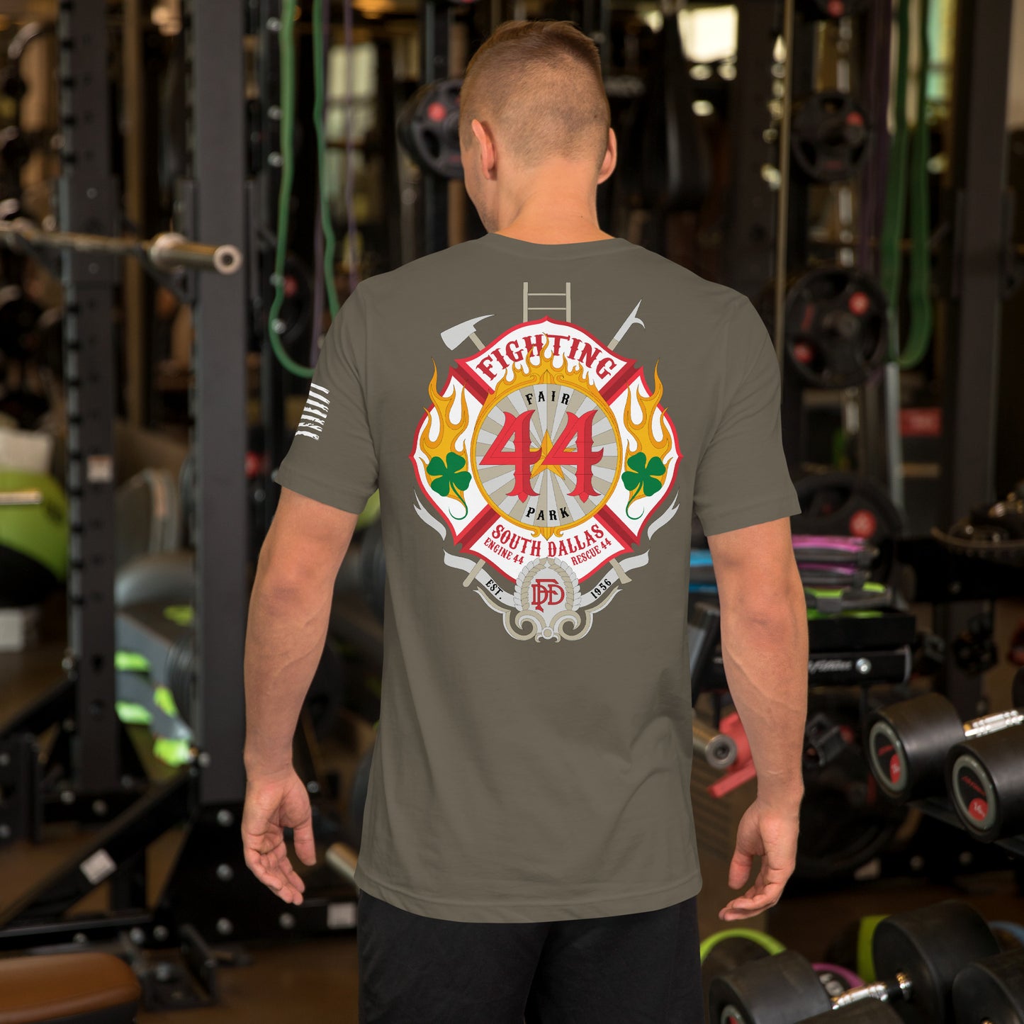 Dallas Fire Rescue Station 44 T-Shirt, Premium Material (Bella Canvas)