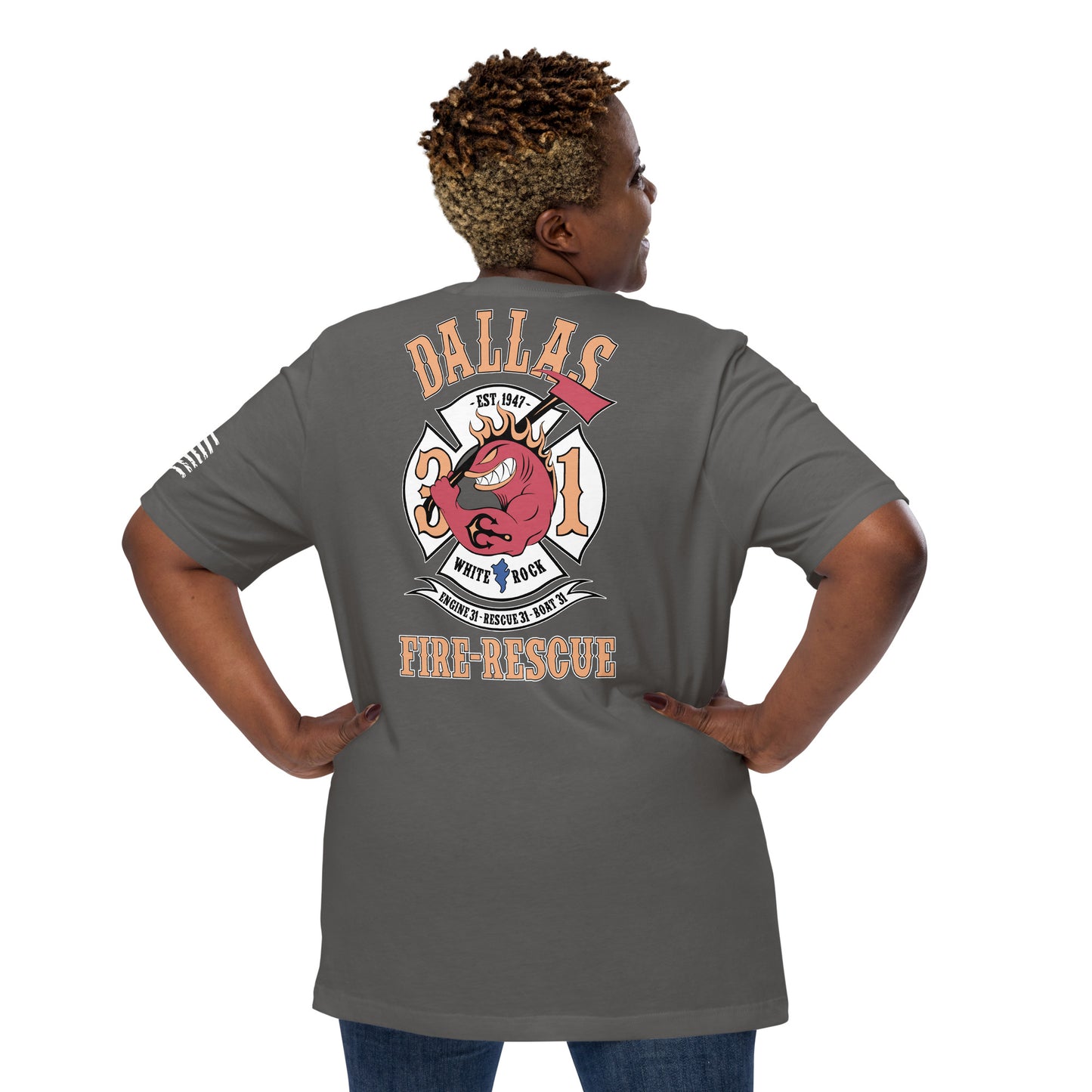 Dallas Fire Rescue Station 31 T-Shirt, Premium Material (Bella Canvas)