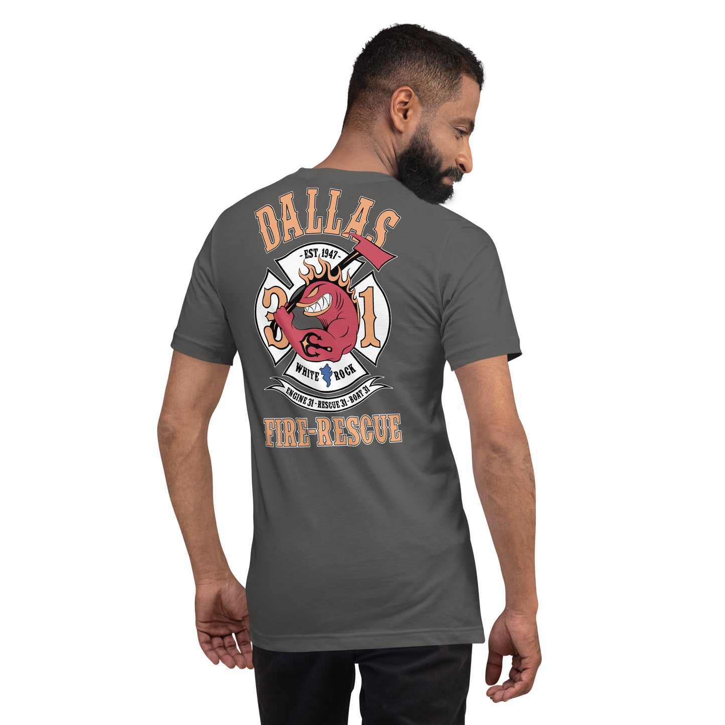 Dallas Fire Rescue Station 31 T-Shirt, Premium Material (Bella Canvas)