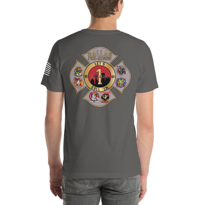 Dallas Fire Rescue Battalion Chief 1 T-Shirt, Premium Material (Bella Canvas)