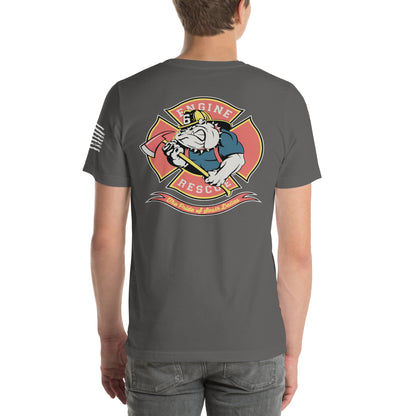 Dallas Fire Rescue Station 6 T-Shirt, Premium Material (Bella Canvas)