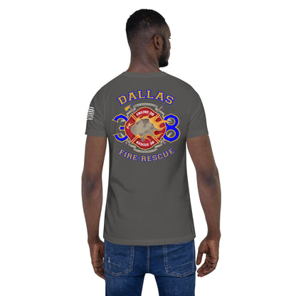 Dallas Fire Rescue Station 38 T-Shirt, Premium Material (Bella Canvas)