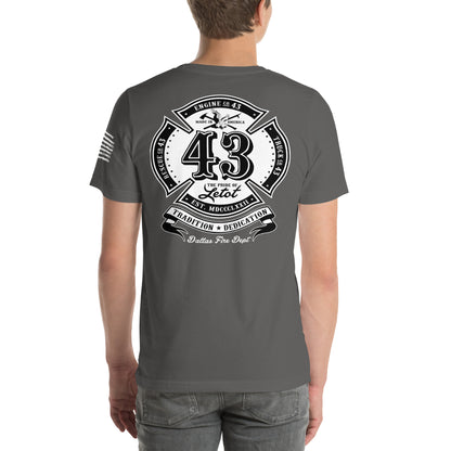 Dallas Fire Rescue Station 43 T-Shirt, Premium Material (Bella Canvas)