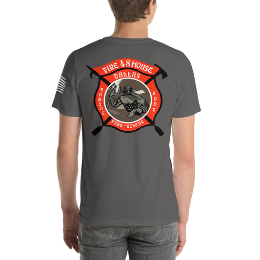 Dallas Fire Rescue Station 48 T-Shirt, Premium Material (Bella Canvas)