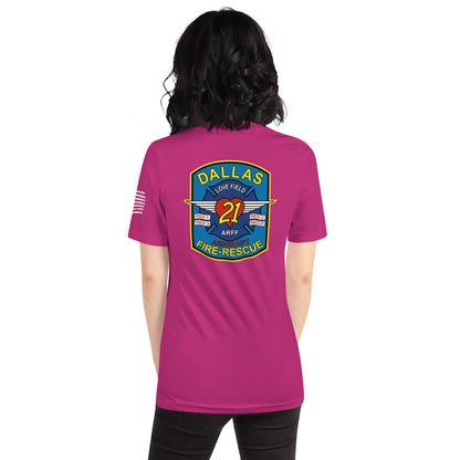 Dallas Fire Rescue Station 21 T-Shirt, Premium Material (Bella Canvas)