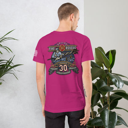 Dallas Fire Rescue Station 30 T-Shirt, Premium Material (Bella Canvas)