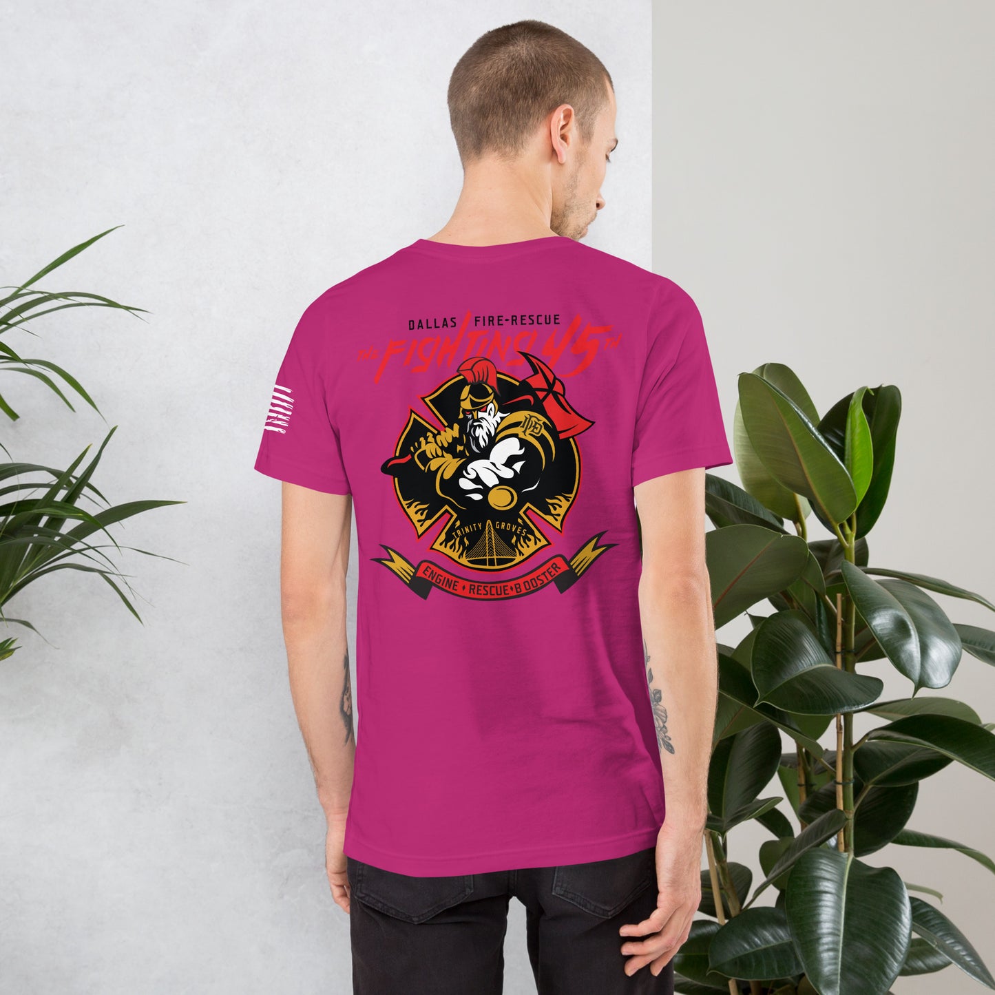 Dallas Fire Rescue Station 45 T-Shirt, Premium Material (Bella Canvas)