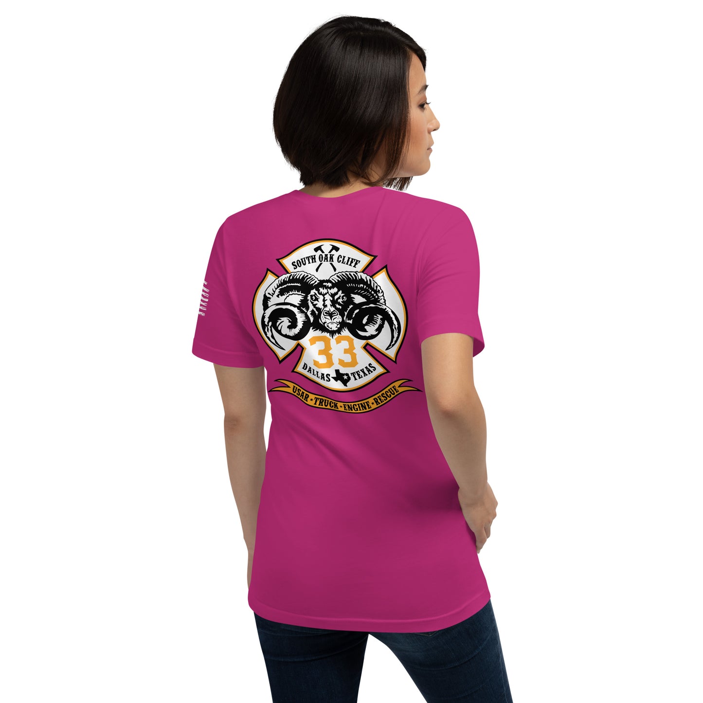 Dallas Fire Rescue Station 33 T-Shirt, Premium Material (Bella Canvas)