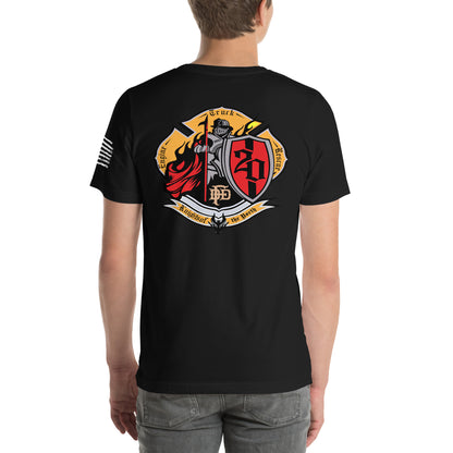 Dallas Fire Rescue Station 20 T Shirt, Premium quality (Bella Canvas)