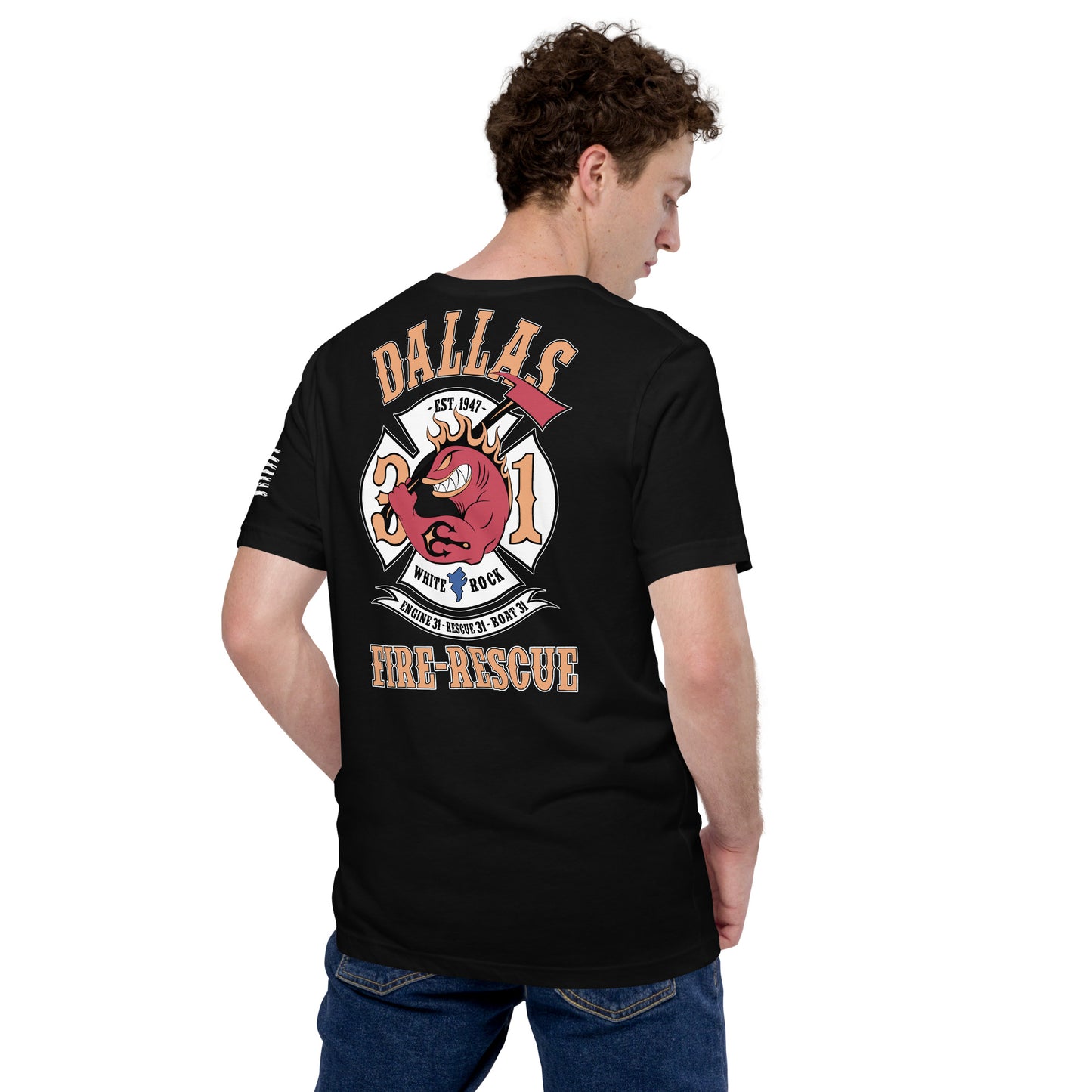 Dallas Fire Rescue Station 31 T-Shirt, Premium Material (Bella Canvas)