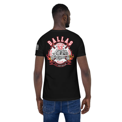 Dallas Fire Rescue Station 53 T-Shirt, Premium Material (Bella Canvas)