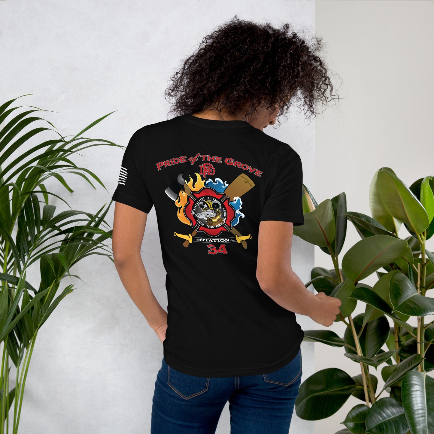 Dallas Fire Rescue Station 34 T-Shirt, Premium Material (Bella Canvas)