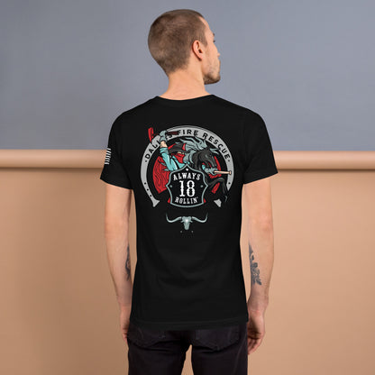 Dallas Fire Rescue Station 18 T-Shirt, Premium Material (Bella Canvas)