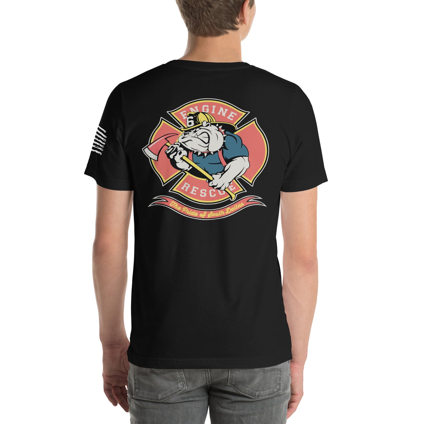 Dallas Fire Rescue Station 6 T-Shirt, Premium Material (Bella Canvas)