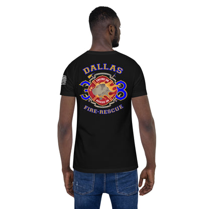 Dallas Fire Rescue Station 38 T-Shirt, Premium Material (Bella Canvas)