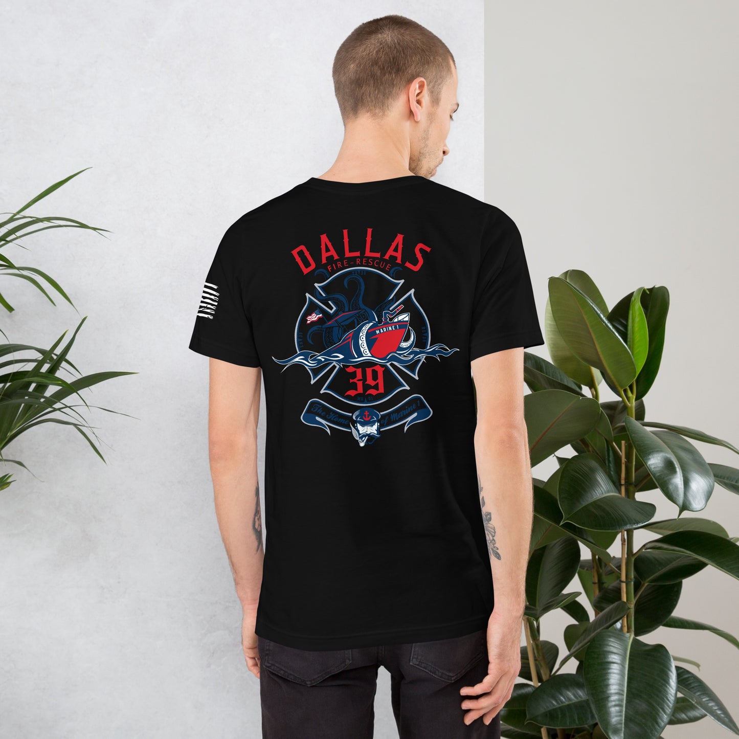 Dallas Fire Rescue Station 39 T-Shirt, Premium Material (Bella Canvas)