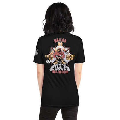 Dallas Fire Rescue Station 49 T-Shirt, Premium Material (Bella Canvas)