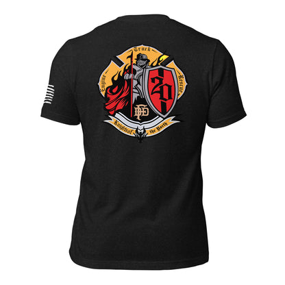 Dallas Fire Rescue Station 20 T Shirt, Premium quality (Bella Canvas)