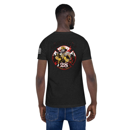 Dallas Fire Rescue Station 28 T Shirt, Premium Material (Bella Canvas)