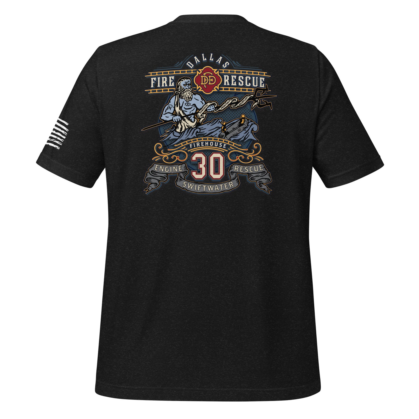 Dallas Fire Rescue Station 30 T-Shirt, Premium Material (Bella Canvas)