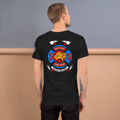 Dallas Fire Rescue Station 55 T-Shirt, Premium Material (Bella Canvas)