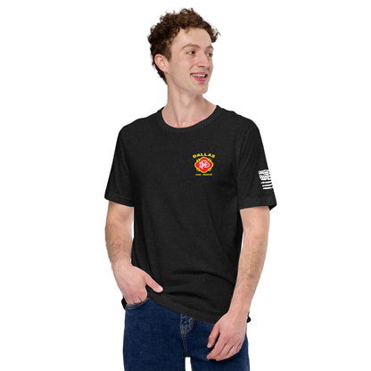 Firefighter themed T-Shirt design, Premium shirt material. Great addition to any firefighter or firefighter enthusiast.