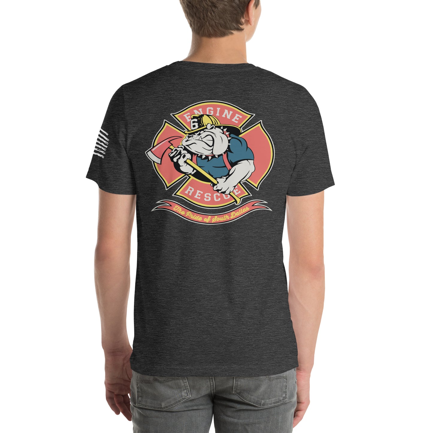 Dallas Fire Rescue Station 6 T-Shirt, Premium Material (Bella Canvas)