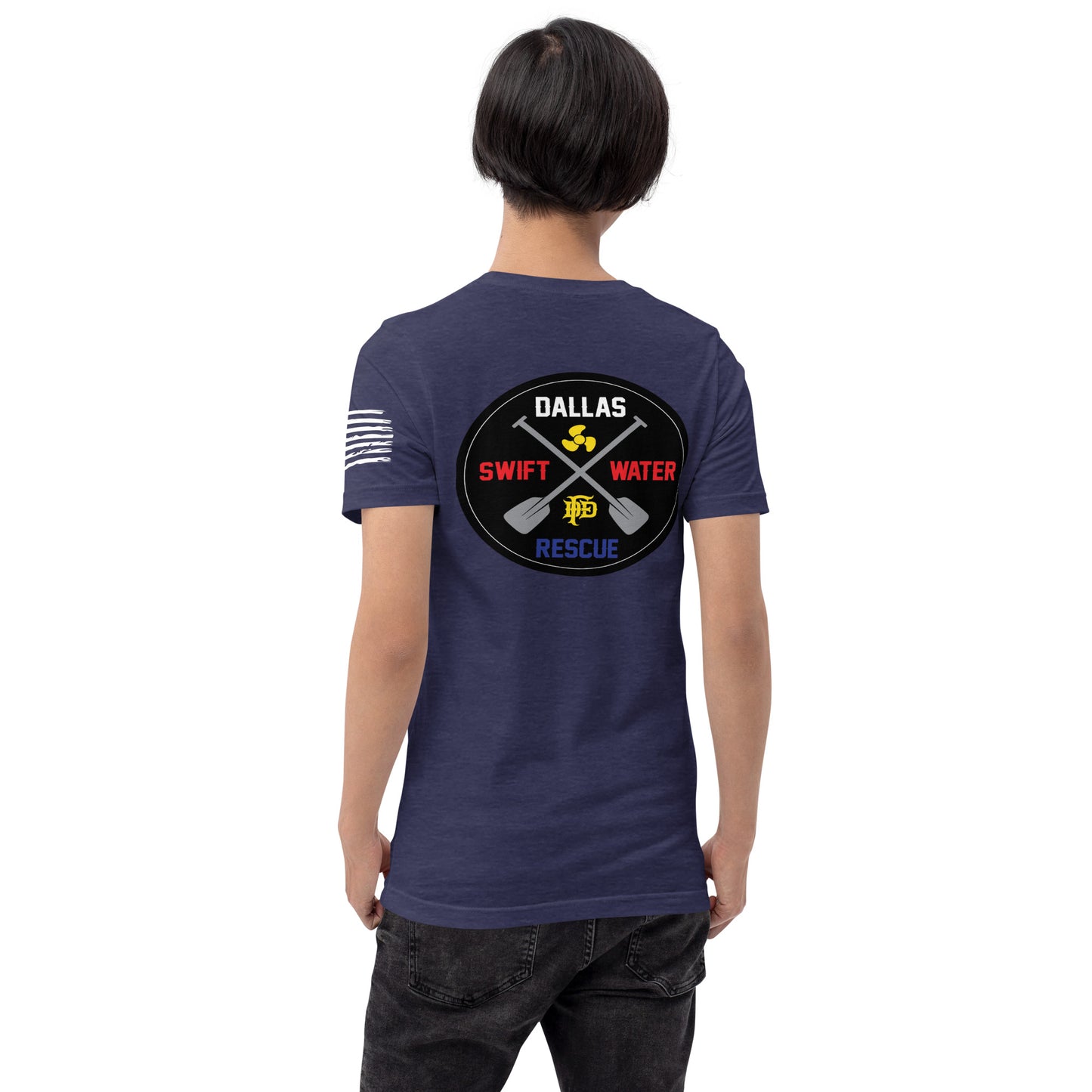 Dallas Fire Rescue Special Operations Swift Water Rescue T-Shirt, Premium Material (Bella Canvas)