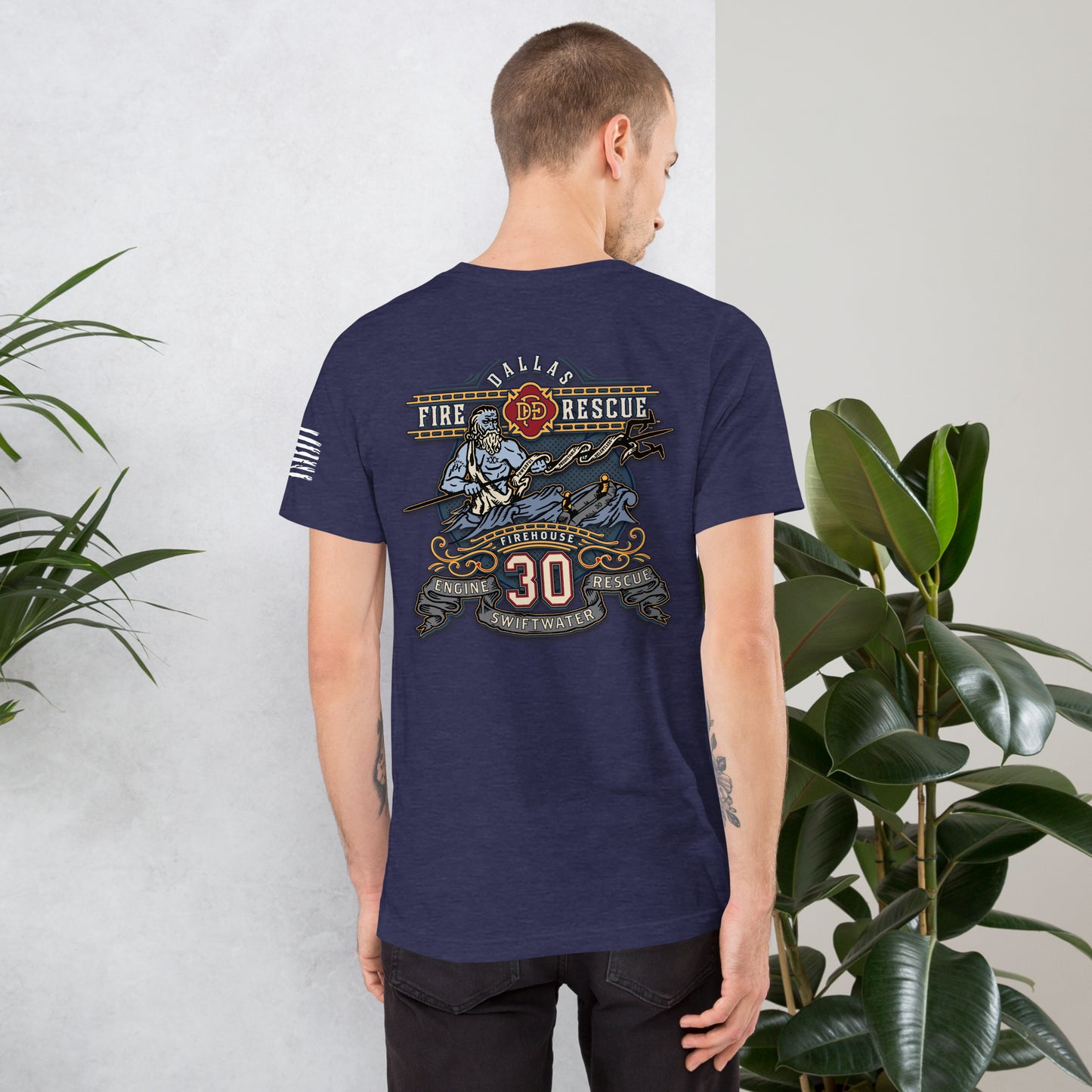 Dallas Fire Rescue Station 30 T-Shirt, Premium Material (Bella Canvas)