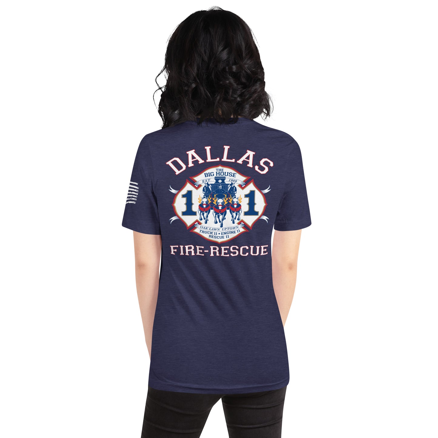 Dallas Fire Rescue Station 11 T-Shirt, Premium Material (Bella Canvas)