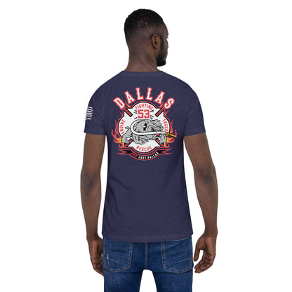 Dallas Fire Rescue Station 53 T-Shirt, Premium Material (Bella Canvas)