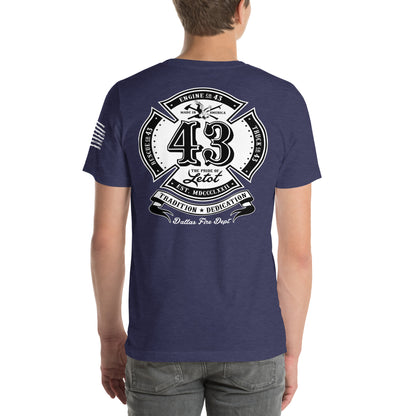 Dallas Fire Rescue Station 43 T-Shirt, Premium Material (Bella Canvas)