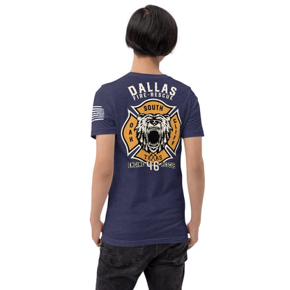 Dallas Fire Rescue Station 46 T-Shirt, Premium Material (Bella Canvas)