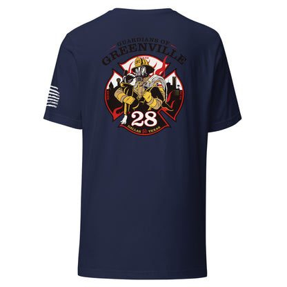 Dallas Fire Rescue Station 28 T Shirt, Premium Material (Bella Canvas)