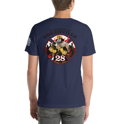 Dallas Fire Rescue Station 28 T Shirt, Premium Material (Bella Canvas)