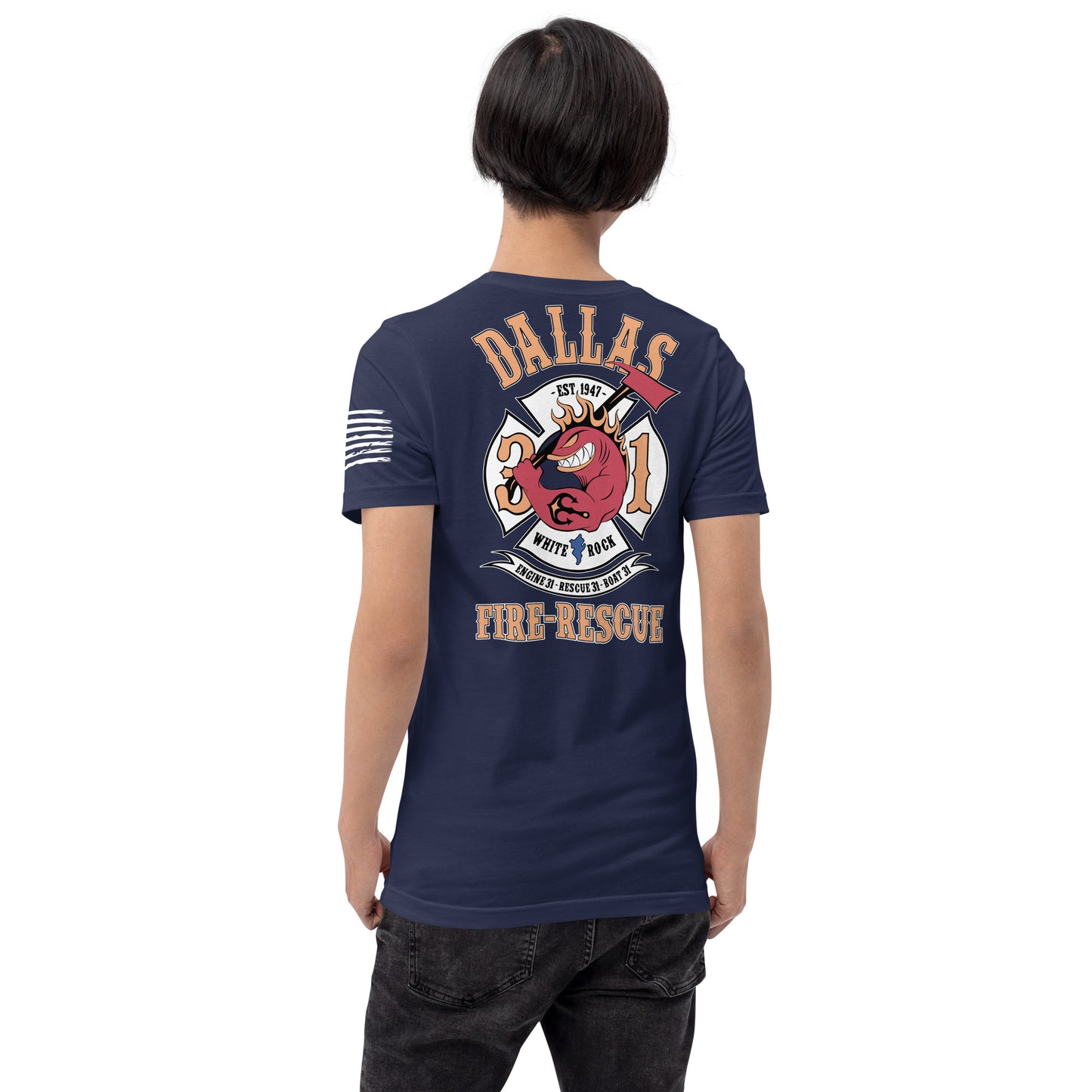 Dallas Fire Rescue Station 31 T-Shirt, Premium Material (Bella Canvas)