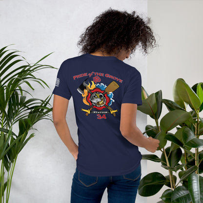 Dallas Fire Rescue Station 34 T-Shirt, Premium Material (Bella Canvas)