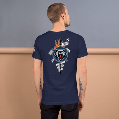 Dallas Fire Rescue Station 10 T-Shirt, Premium Material (Bella Canvas)