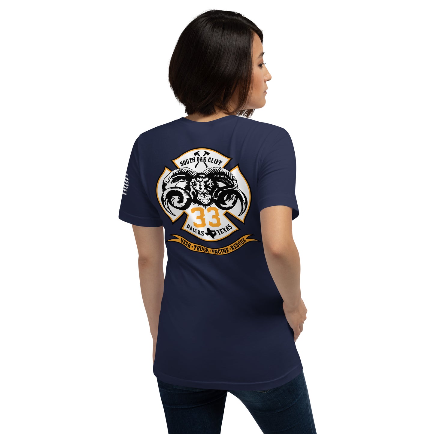 Dallas Fire Rescue Station 33 T-Shirt, Premium Material (Bella Canvas)