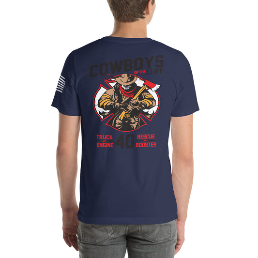 Dallas Fire Rescue Station 40 T-Shirt, Premium Material (Bella Canvas)