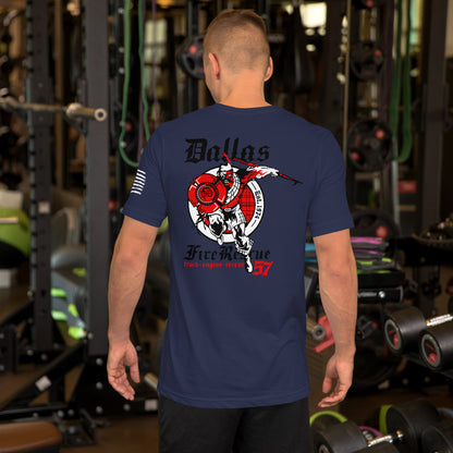 Dallas Fire Rescue Station 57 T-Shirt, Premium Material (Bella Canvas)