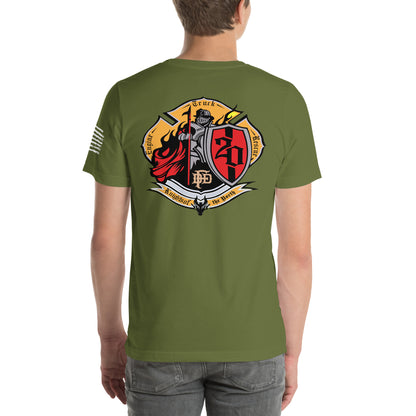 Dallas Fire Rescue Station 20 T Shirt, Premium quality (Bella Canvas)