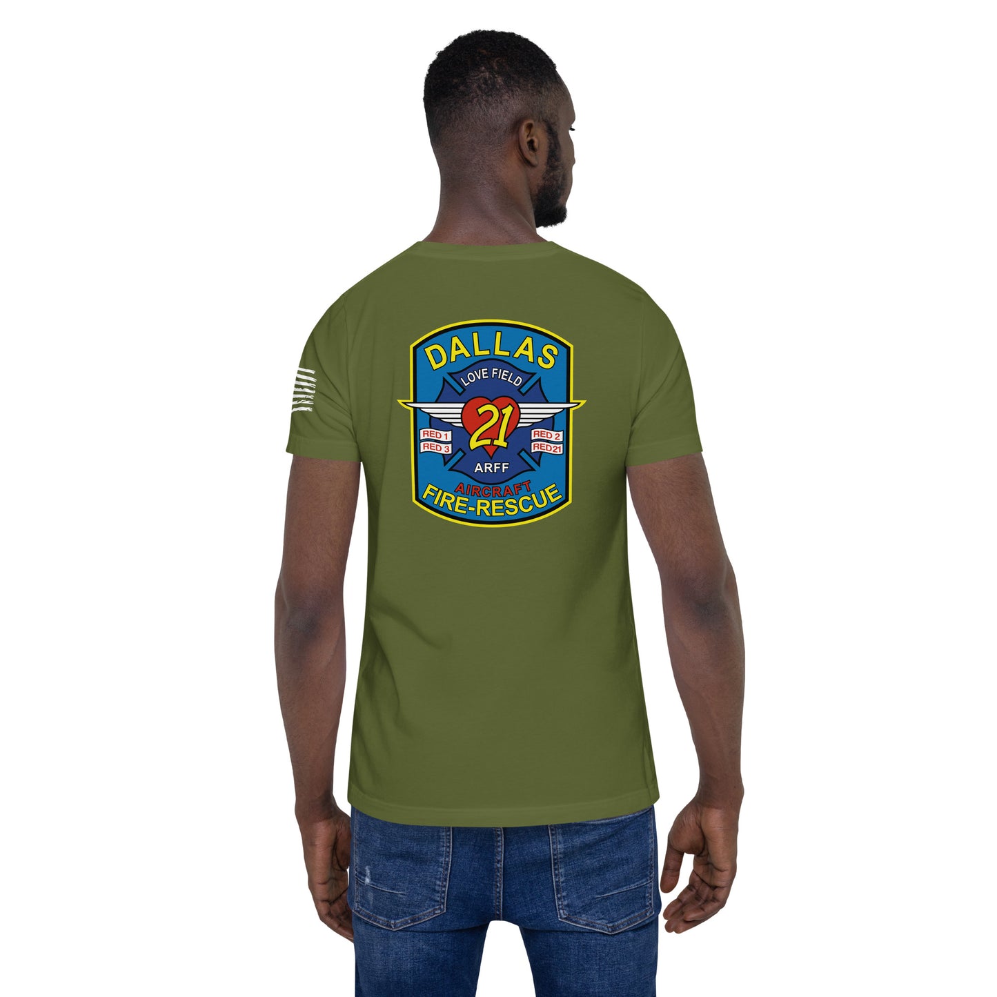 Dallas Fire Rescue Station 21 T-Shirt, Premium Material (Bella Canvas)