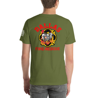 Dallas Fire Rescue station 25 T-Shirt, Premium Material (Bella Canvas)